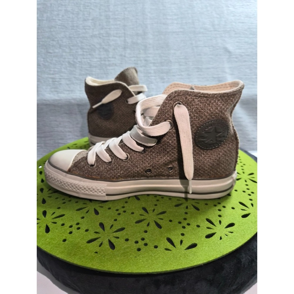 Converse Chuck Taylor All Star Unisex US M4/W6 Shoes Tweed Brown White Sneakers - Picture 7 of 8
